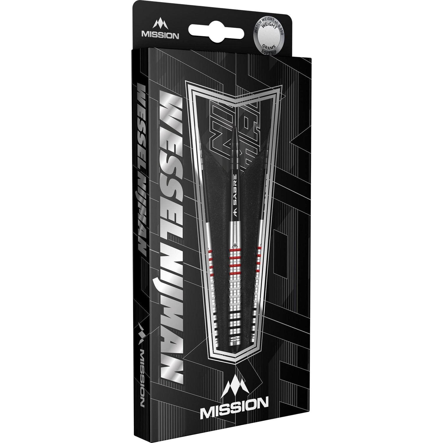 Mission Wessel Nijman Darts - Soft Tip - 95% - Natural - view 6
