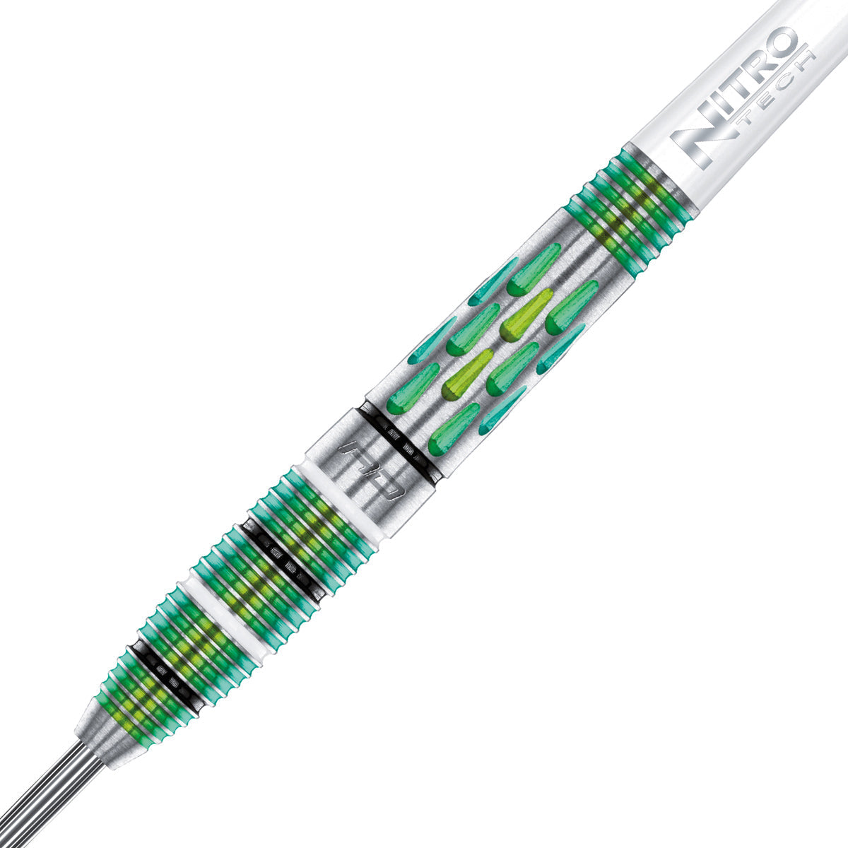 Artura Screamin' Green 90% Tungsten Steel Tip Darts by Red Dragon - view 2