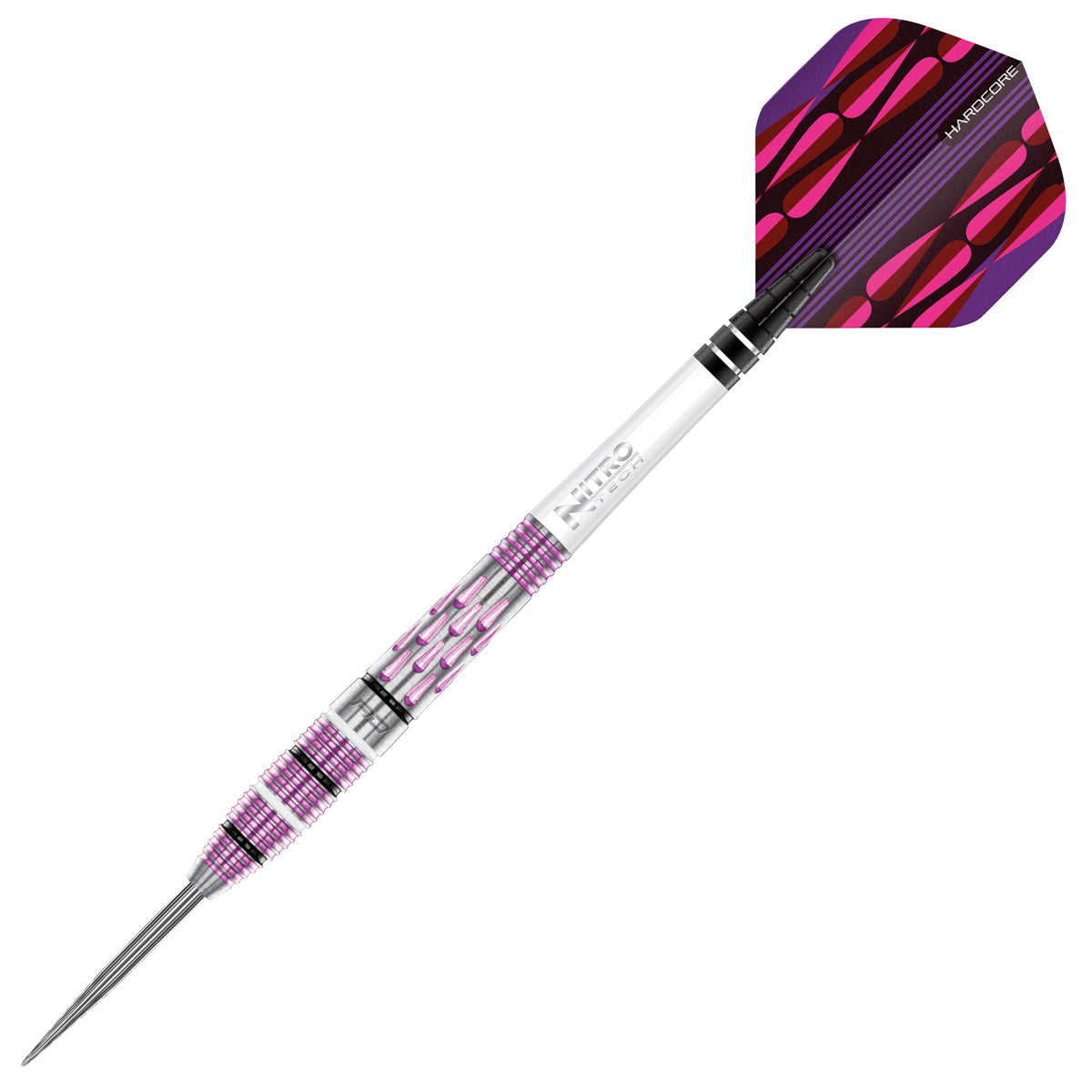 Artura Shocking Pink 90% Tungsten Steel Tip Darts by Red Dragon - view 3