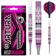 Artura Shocking Pink 90% Tungsten Steel Tip Darts by Red Dragon