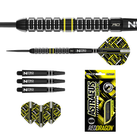 Astraeus Q4X Parallel 90% Tungsten Steel Tip Darts by Red Dragon - view 5