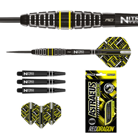 Astraeus Q4X Torpedo 90% Tungsten Steel Tip Darts by Red Dragon - view 5