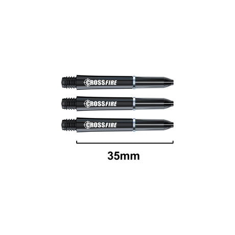 Carbon Fibre Crossfire Dart Stems by Red Dragon - view 3