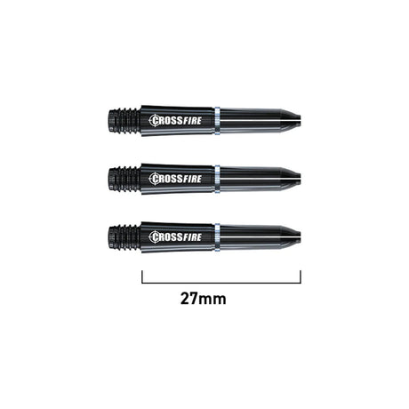 Carbon Fibre Crossfire Dart Stems by Red Dragon - view 2
