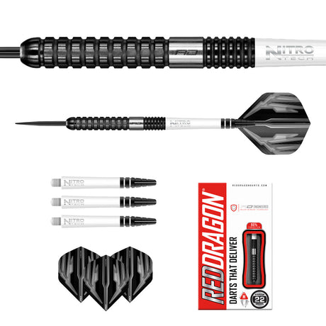 Carnage 2 90% Tungsten Steel Tip Darts by Red Dragon - view 5