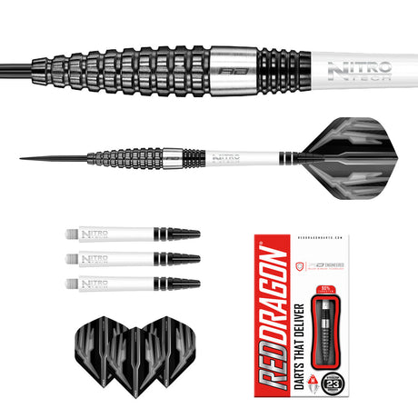 Carnage 3 90% Tungsten Steel Tip Darts by Red Dragon - view 5