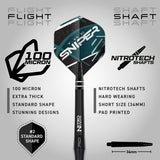 Red Dragon Connor Scutt 90% Tungsten Steel Tip Darts - view 3