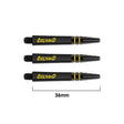 Coolhand Nitrotech Black & Gold Dart Stems / Shafts by Red Dragon