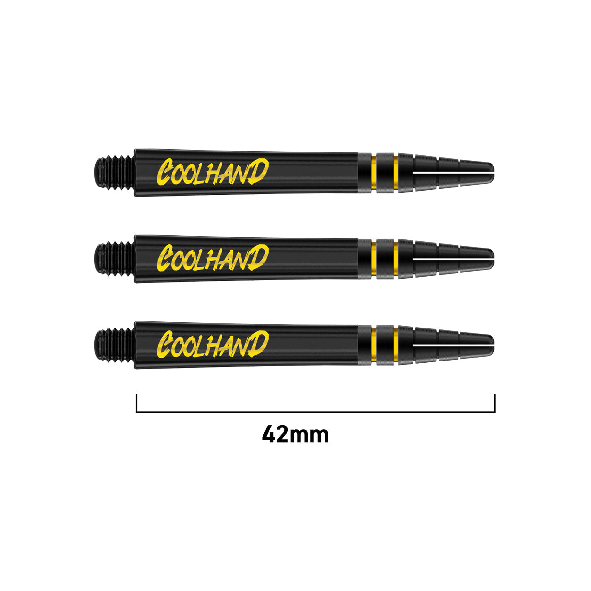 Coolhand Nitrotech Black & Gold Dart Stems / Shafts by Red Dragon - view 5
