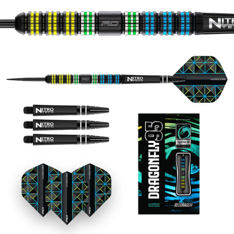 Red Dragon Dragonfly 95 Parallel 95% Tungsten Steel Tip Darts - view 4