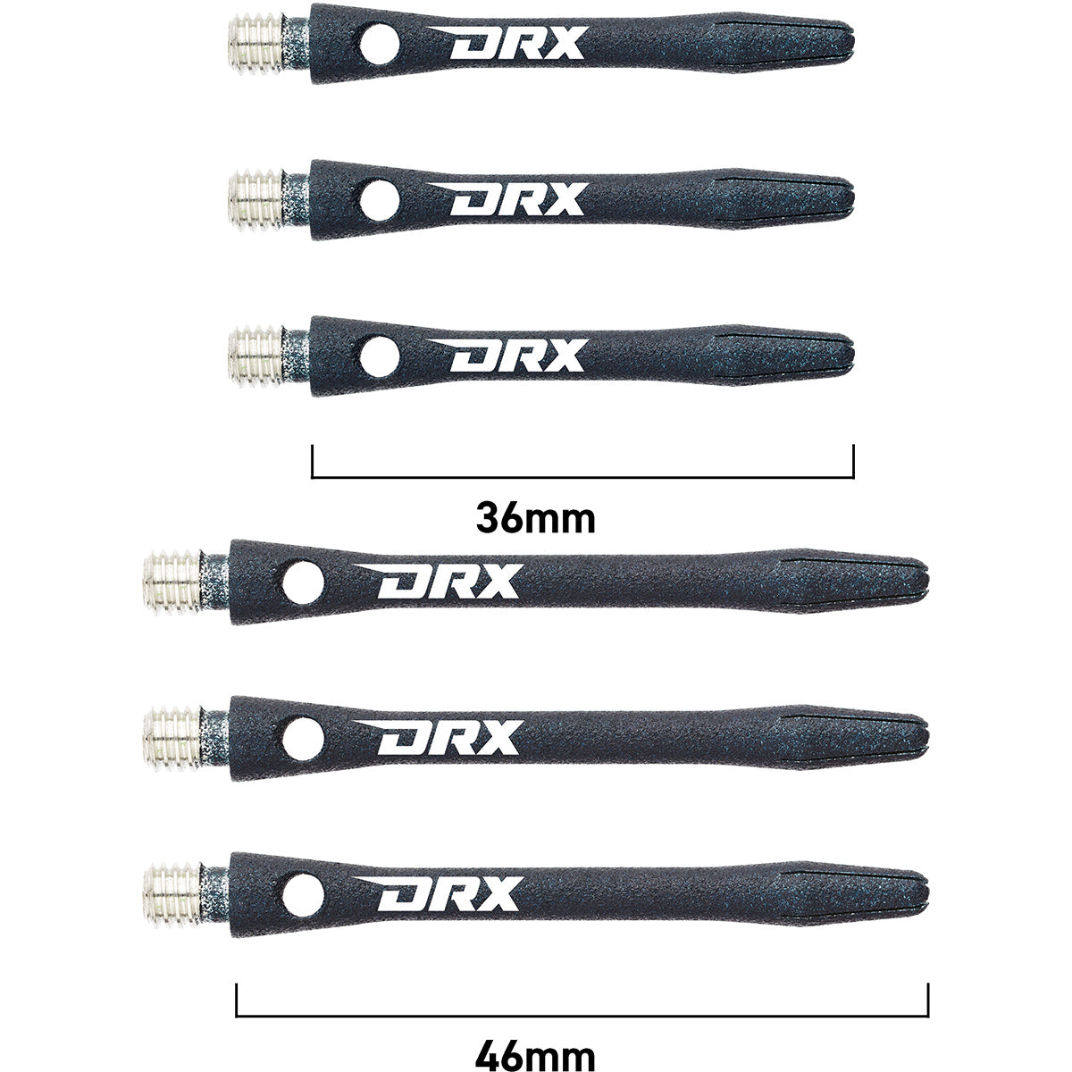 DRX Coated Aluminium Dart Stems by Red Dragon - view 5