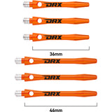 DRX Coated Aluminium Dart Stems by Red Dragon - view 2