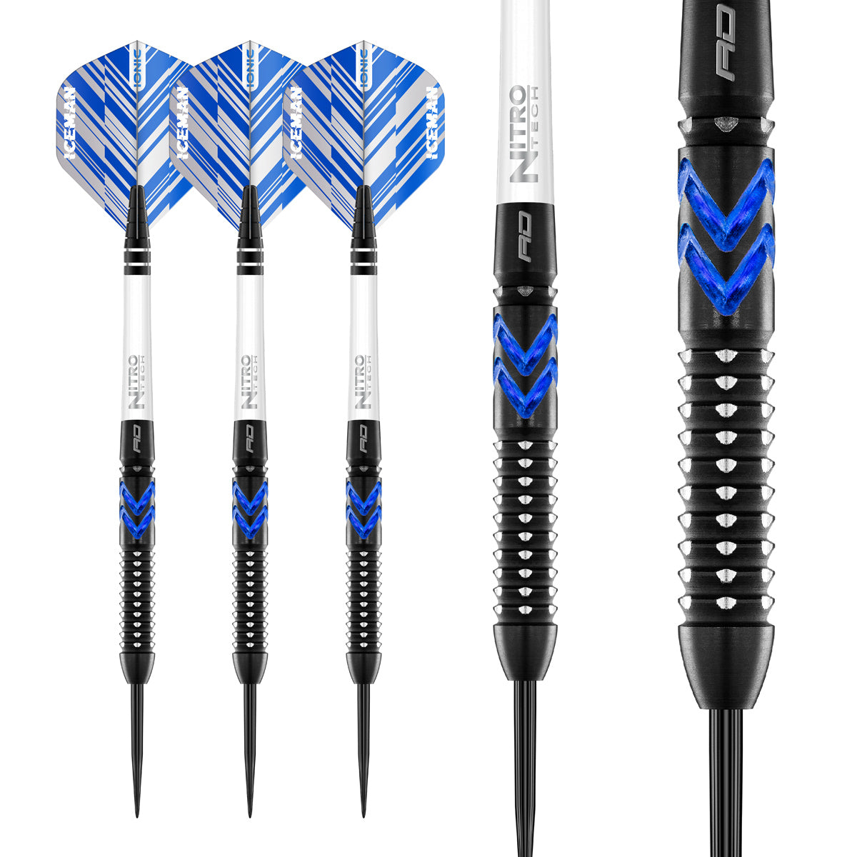 Gerwyn Price Blue Ice SE 90% Tungsten Steel Tip Darts by Red Dragon - view 4