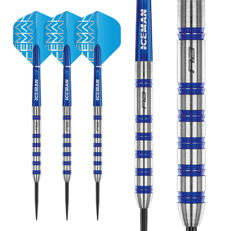 Gerwyn Price Iceman Challenger 80% Tungsten Steel Tip Darts by Red Dragon - view 4