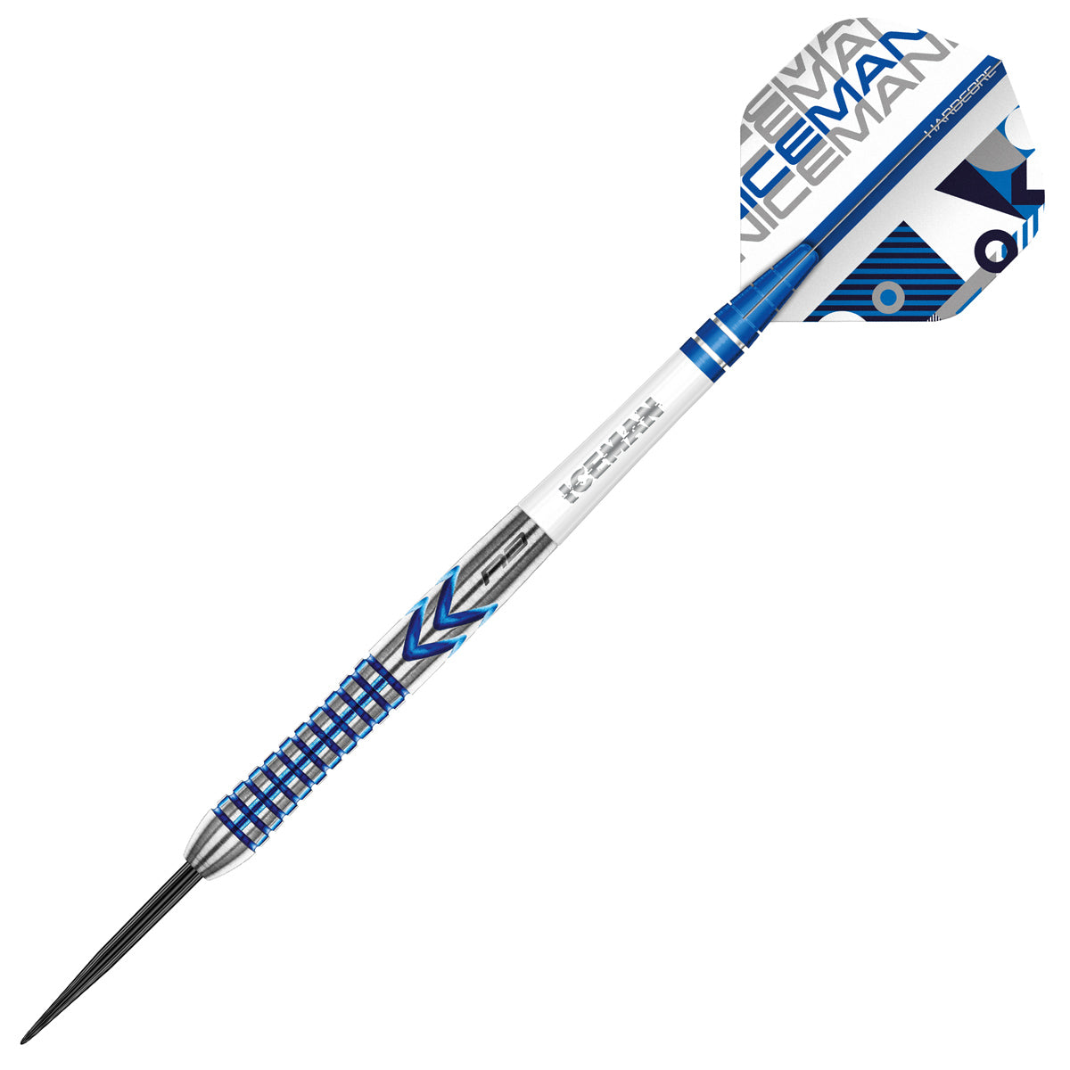 Gerwyn Price Iceman Contour 90% Tungsten Steel Tip Darts by Red Dragon - view 3