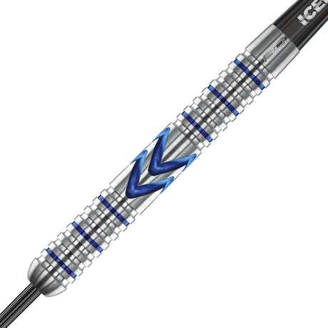 Gerwyn Price Iceman Midnight Edition 90% Tungsten Steel Tip Darts by Red Dragon - view 2