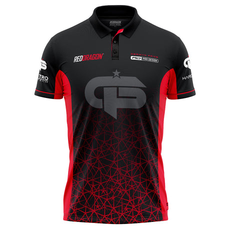 Gerwyn Price Signature Red Polo by Red Dragon