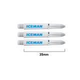 Iceman Signature Nylon Dart Stems by Red Dragon - view 2