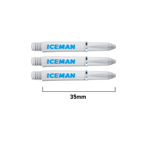 Iceman Signature Nylon Dart Stems by Red Dragon - view 2