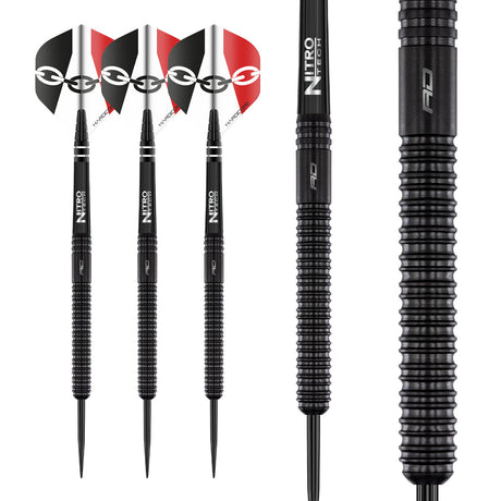 Jamie Hughes 90% Tungsten Steel Tip Darts by Red Dragon - view 4