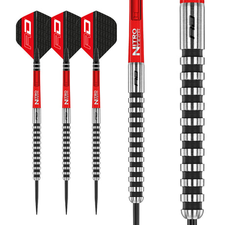 Javelin Black 85% Tungsten Steel Tip Darts by Red Dragon - view 4