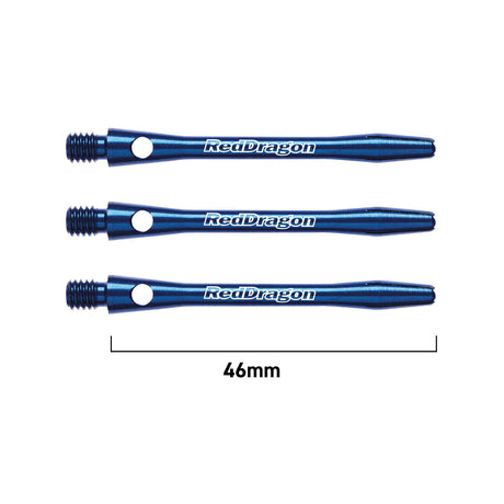 Laser Etched Aluminium Dart Stems by Red Dragon - view 4