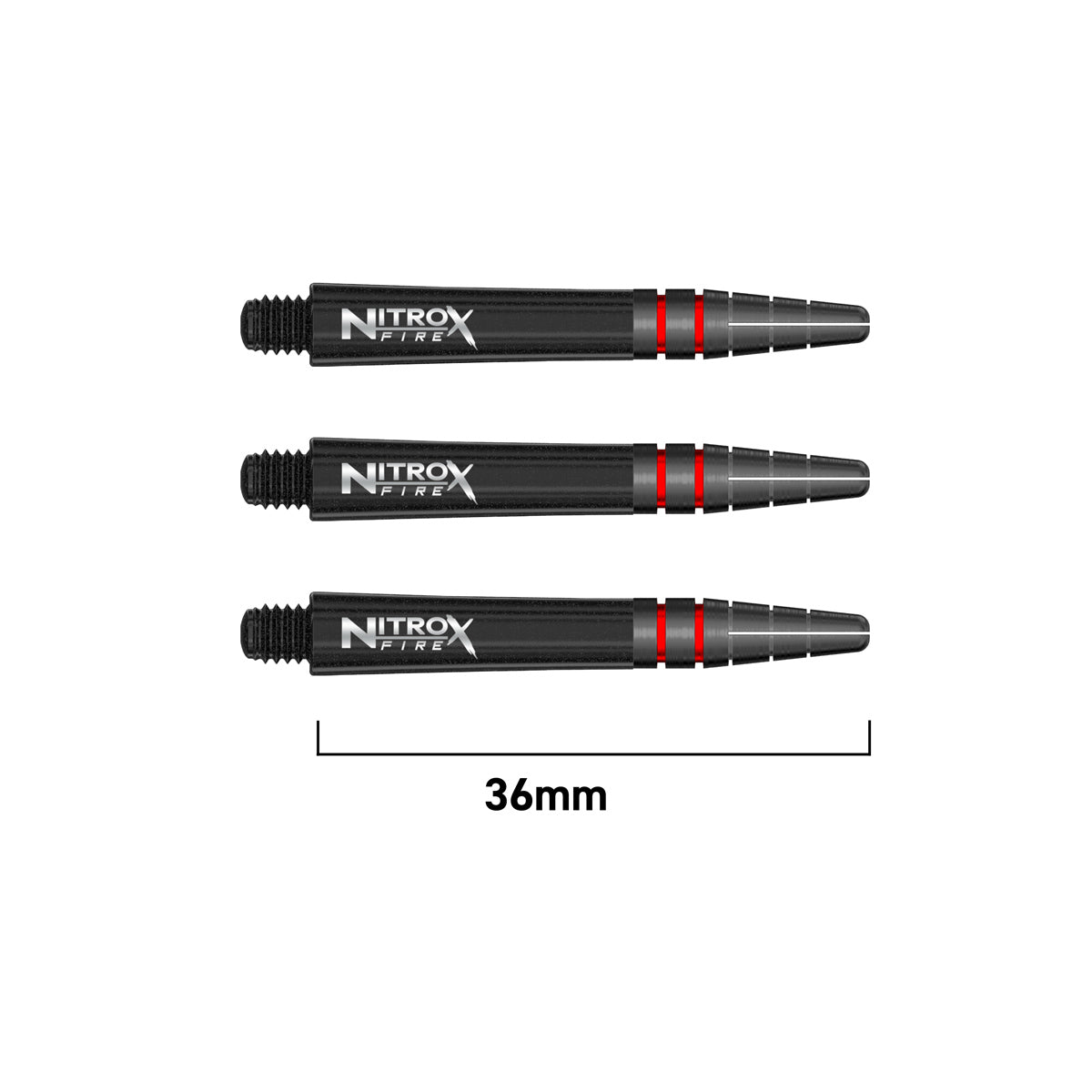 Nitro Xfire Carbon Dart Stems / Shafts by Red Dragon - view 2