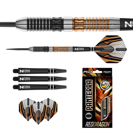 Panterra 90% Tungsten Steel Tip Darts by Red Dragon - view 5