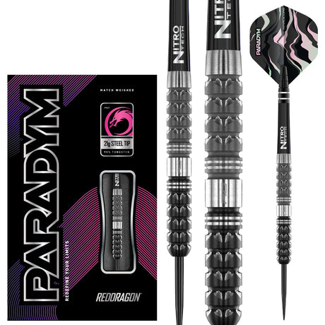 Red Dragon Paradym Tapered 90% Tungsten Steel Tip Darts