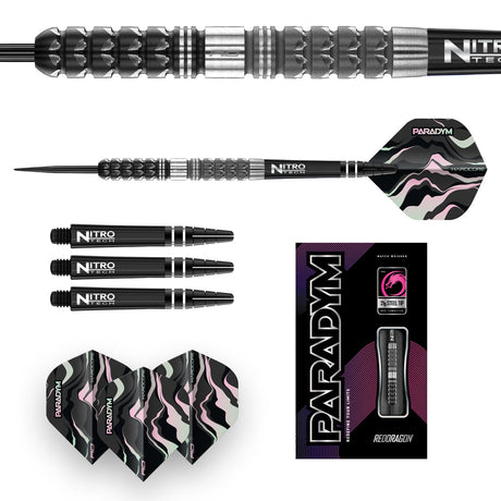 Red Dragon Paradym Tapered 90% Tungsten Steel Tip Darts - view 4