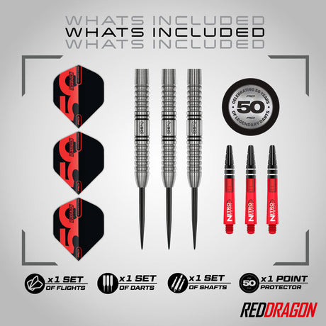 Red Dragon Penetrator 1 95% Tungsten Steel Tip Darts - view 2