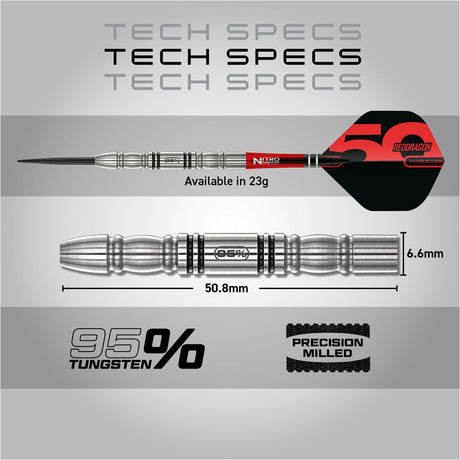 Red Dragon Penetrator 4 95% Tungsten Steel Tip Darts - view 5