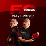 Red Dragon Peter Wright 50 Years Limited Edition Dart Shirt - view 3