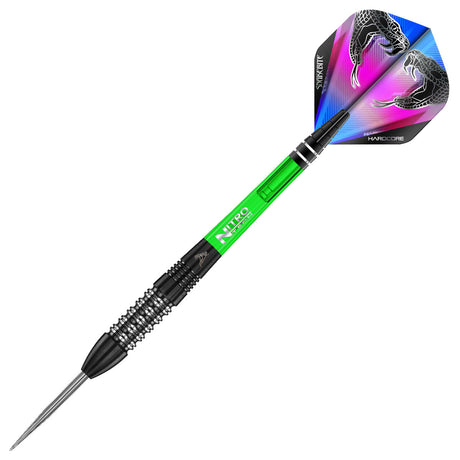 Peter Wright Black Strike 90% Tungsten Steel Tip Darts by Red Dragon - view 3