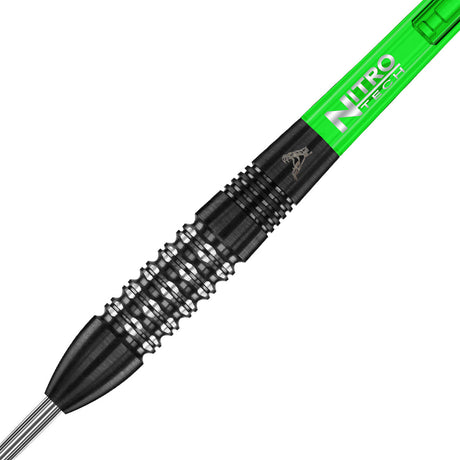 Peter Wright Black Strike 90% Tungsten Steel Tip Darts by Red Dragon - view 2
