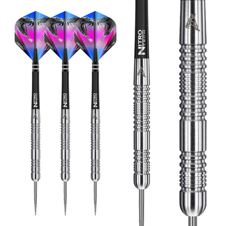 Peter Wright Euro 11 90% Tungsten Steel Tip Darts by Red Dragon - view 4