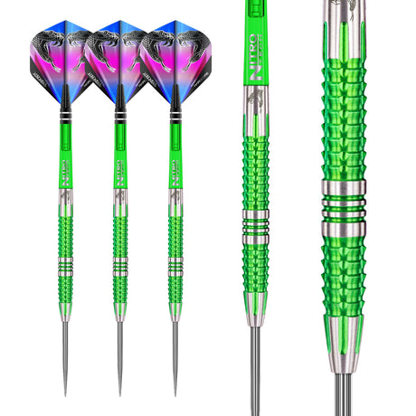 Peter Wright Mamba 2 90% Tungsten Steel Tip Darts by Red Dragon - view 4