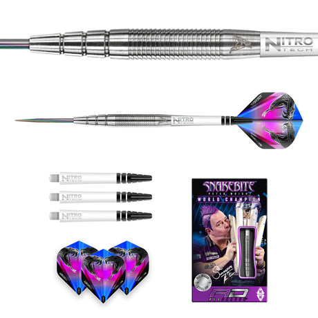 Peter Wright PL15 90% Tungsten Steel Tip Darts by Red Dragon - view 5