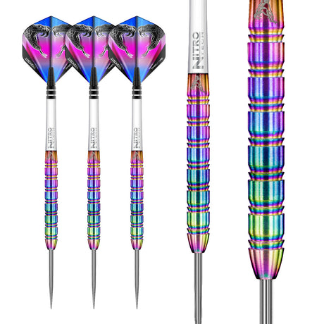 Peter Wright Snakebite 1 90% Tungsten Steel Tip Darts by Red Dragon - view 4