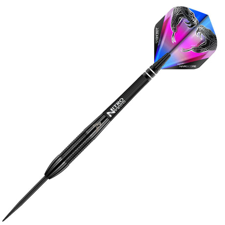 Peter Wright Snakebite 3 Black 90% Tungsten Steel Tip Darts by Red Dragon - view 3