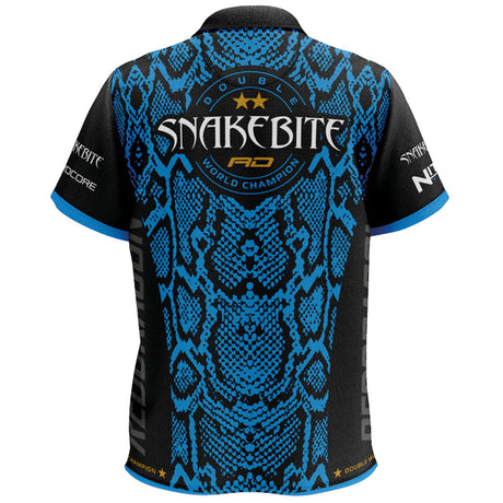 Peter Wright Snakebite Double World Champion Tour Polo by Red Dragon - view 2