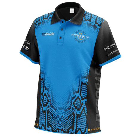 Peter Wright Snakebite Double World Champion Tour Polo by Red Dragon - view 3