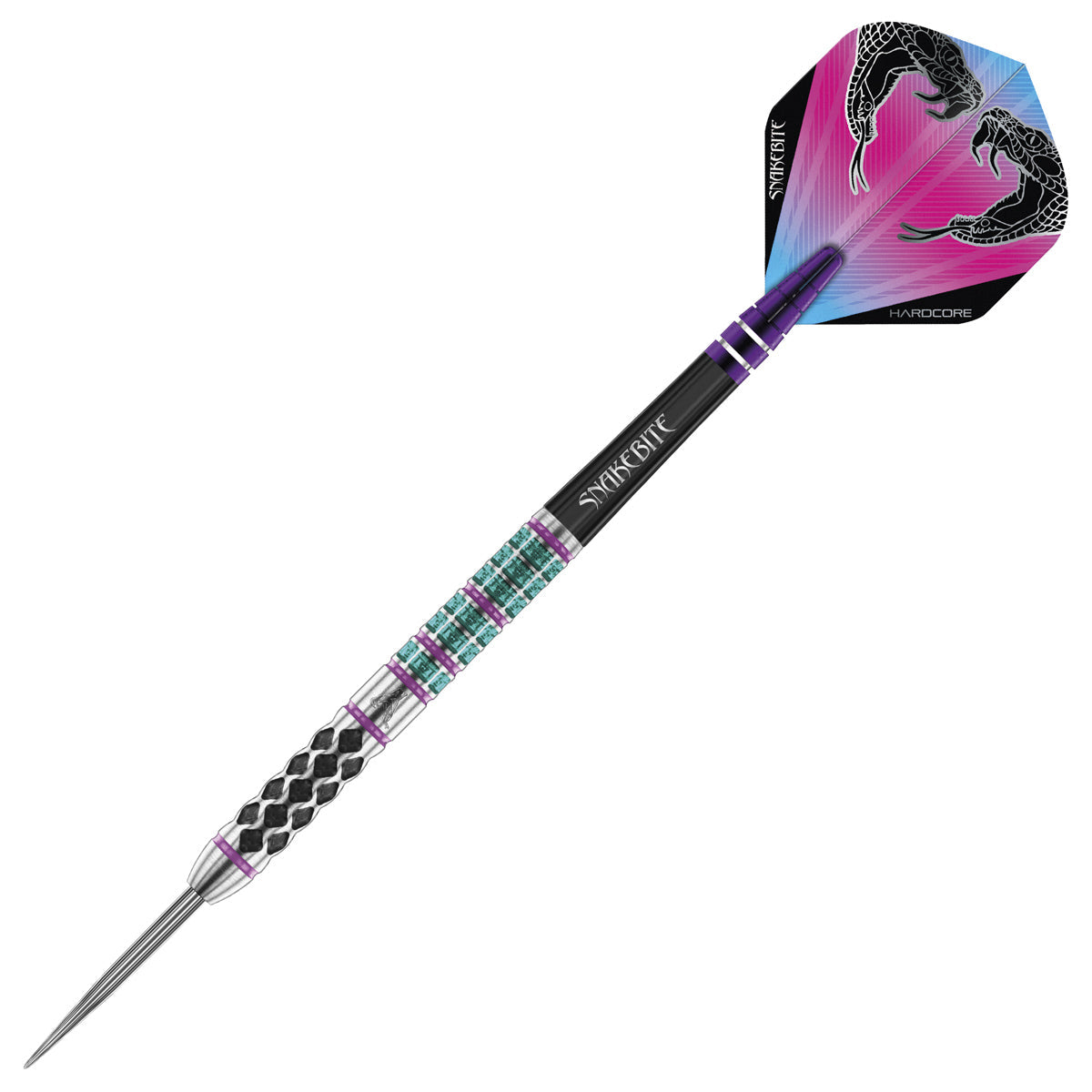 Peter Wright Supa Venom 90% Tungsten Steel Tip Darts by Red Dragon - view 3