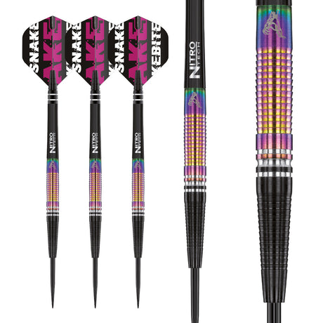Peter Wright World Champion Tapered SE 90% Tungsten Steel Tip Darts by Red Dragon - view 4