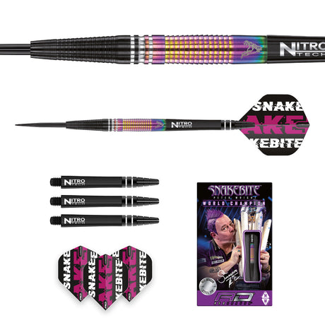 Peter Wright World Champion Tapered SE 90% Tungsten Steel Tip Darts by Red Dragon - view 5