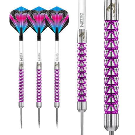 Peter Wright Vyper 90% Tungsten Steel Tip Darts by Red Dragon - view 4