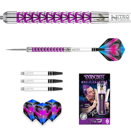 Peter Wright Vyper 90% Tungsten Steel Tip Darts by Red Dragon - view 5