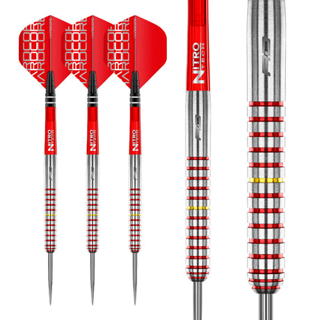 Richie Burnett 90% Tungsten Steel Tip Darts by Red Dragon - view 4