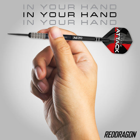 Red Dragon Rob Owen 90% Tungsten Steel Tip Darts - view 4