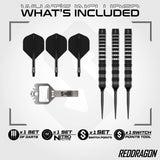 Red Dragon Sable Parallel Switch Point 90% Tungsten Steel Tip Darts - view 2